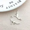 Aleación con Goteo de Aceite Animales de Dibujos Animados Dinosaurio Colgante DIY Collar Pendiente Llavero Accesorio de Joyería Kit de Materiales
