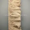 Tiras de tela de malla de gasa al por mayor con flecos y borlas para ropa DIY y decoración del hogar, accesorios Lolita, ribete de encaje