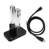 Interruptor pequeño mango colorido cuatro cargadores Interruptor cargador Interruptor luz columna cuatro asientos cargador TNS-875