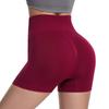 Pantalones Cortos de Yoga de Cintura Alta Moldeadores de Vientre de Venta Caliente Europea y Americana Transfronteriza para Deportes Femeninos, Running, Fitness, Mallas Levanta Glúteos de Melocotón
