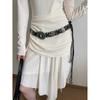 Cadena de Cintura Bohemio Tejida a Mano para Mujer Nicho de Alta Gama Accesorios de Cinturón Retro Vestido Decorativo Étnico