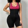 Moldeador Corporal de Una Pieza de Comercio Exterior para Mujer, Moldeador de Una Pieza con Soporte Fuerte para Abdomen y Glúteos, Tallas Grandes para Esculpir y Dar Forma al Cuerpo, Encaje