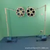 Lâmpada halógena sem sombra integral cinco furos lâmpada cirúrgica vertical fonte de luz fria foco ajustável lâmpada sem sombra quatro furos lâmpada lâmpada de inspeção