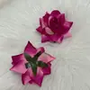 Cabezas de Flores de Rosa Artificial de Alta Gama con Bordes Rizados para Decoración de Paredes de Flores de Boda, Boutonnières de Flores Artificiales, Decoraciones Florales para Arcos, Venta Directa del Fabricante