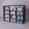 Caja de Zapatos de Calidad Diversión Vida Plástico Transparente Productos para la Vida Artefacto de Almacenamiento para el Hogar Zapatos Voltear Caja de Almacenamiento Zapatero