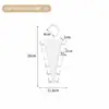 Estante de Almacenamiento de Perchas Doble Cara en Forma de V para Armario de Dormitorio, Perchero Multi-Gancho, Uso Doméstico, Perchero Multicapa que No Aprieta