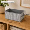 Serie de cajas de almacenamiento para ropa interior y ropa, tela no tejida, cajas organizadoras multitaladro, contenedores de almacenamiento para armario de dormitorio