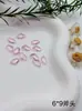Fondo Puntiagudo Forma Especial Rosa Glaciar Diamante Suelto Manicura Estéreo Diamante Grande Material de Vidrio Boutique Corazón Torcido Corazón Adornos de Diamante DIY