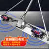 Rascador Eléctrico para Concreto Doble Motor Fratasadora Vibratoria Máquina Niveladora de Piso Rascador Eléctrico Vibratorio para Piso de Cemento