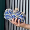 Bolsa de noite transfronteiriça novo design de nicho europeu e americano bolsa de noite crossbody de alta qualidade bolsa de mão/ombro com diamantes