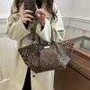 Moda de Comercio Exterior Transfronterizo Estampado de Leopardo Popular Bolso de Mano 2025 Nuevo Bolso Tote de Viaje de Gran Capacidad Tendencia