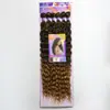 Comercio exterior transfronterizo pelucas y extensiones de cabello de fibra sintética europeas, americanas y africanas, juego de seis piezas de fibra de alta temperatura, popular y de gran venta de un potente fabricante fuente