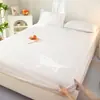 Capa de Cama Impermeável Lençol de Cama à Prova de Urina Respirável Capa de Proteção contra Poeira para Colchão Capa Protetora Simmons Cobertura Total Lençol de Cama à Prova de Manchas Venda por Atacado