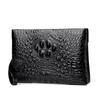 Bolso de Mano de Cuero Suave con Patrón de Cocodrilo Transfronterizo para Hombre, de Gran Capacidad, Billetera de Negocios, Bolso Clutch Largo, Bolso Sobre para Hombre, Bolso Clutch