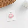 Nuevo Clip para el Cabello de Celebridad de Internet Infantil Estilo Coreano Niña Pequeña Tela de Calidad Tocado Bebé Mini Lindo Clip de Pato Rojo