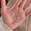 Colar de Filhote de Dachshund Fofo, Design Simples e de Nicho, Sensação de Alto Padrão, Acessório de Corrente para Suéter, Corrente de Pescoço para Realçar a Pele no Verão