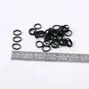 Fabricante Mayorista Banda de Goma de Silicona Negra Anillo de Goma Industrial Banda de Goma de Alta Elasticidad Correa de Sujeción