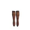 Calcetines para Niños Calcetines de Cosplay Navideño Rayados Blanco y Negro Calcetines JK Estilo Japonés Hasta la Rodilla Calcetines Altos de Estudiante