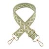 Nueva correa ancha de jacquard cruzado de 3.8 cm, correa larga gruesa para reducir la carga, correa de repuesto cruzada, accesorios para bolso de mujer