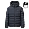 Chamarra de plumas para hombre, marca de alta calidad, nuevo estilo de invierno, engrosada y cálida, prenda exterior para hombre, moderna