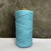 En Stock Cuerda de Algodón de Colores de 3 mm de Tres Hilos Cuerda Pura de Algodón para Tejido de Tapicería Rollos de 100.1 m de Cuerda para Manualidades Hechas a Mano