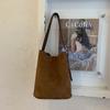 Bolsa Saco Fashionável Estilo Coreano para o Dia a Dia de Mulheres Nova Coleção Outono 2025 Elegante Bolsa de Ombro Estilosa Grande Capacidade
