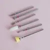 Cabezal pulidor de uñas 6 combinaciones pintura cerámica Cepillo de diamante combinación libre caja de combinación herramientas para uñas