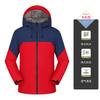 2025 Novo Outono e Inverno Roupa de Trabalho Par Wear Masculina e Feminina Cristal Super Macio Roupa de Trabalho Combinação de Cores Roupas de Montanhismo à Prova de Vento para Exterior