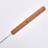 Herramientas de arcilla directas de fábrica mango de madera pequeño cuchillo de color para reparar escultura en arcilla manualidades cuchillo de tallado herramientas DIY