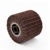 Roda Escovada Roda de Polimento Roda de Fibra de Nylon Disco de Polimento Roda de Polimento de Lã com Núcleo Cruzado Roda de Pano de Polimento de Diamante Negro