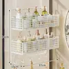 Estante de almacenamiento para baño, instalación sin taladro detrás de la puerta de la ducha, organizador multicapa de gran capacidad para gel de ducha y champú