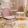 Taburete Bajo con Polea Alemana Rueda Universal Acrílica Hogareño Silencioso Taburete Pequeño Silla con Respaldo Banco para Niños Taburete para Cambiar Zapatos
