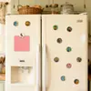 Pegatinas de Vidrio Serie Pájaros Frescos y Naturales con Colibríes, Loros, Martín Pescadores, Pinzones Grises y Otros Tipos de Pájaros Pequeños, Así como Imanes Suaves para Refrigerador