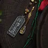 Amuleto de Paz e Prosperidade do Bodhisattva Guanyin para Boa Saúde, Chaveiro/Pingente de Carro Tecido à Mão, Direto do Fabricante