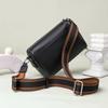 Bolsa de Luxo Feminina 2025 Nova Bolsa Quadrada Pequena com Textura de PU Bolsa Feminina para Exportação Transfronteiriça Grande Capacidade Ombro Único Transversal