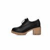 Sapatos de Viscose Baixos Cor de Pele Diários Super Fibra Bico Redondo Casual Boca Rasa Cor Sólida Couro Natural Sapatos Brock