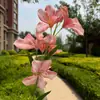 [Orquídea de Fuego] Decoración de Boda, Arreglo Floral de Mesa para Sala de Estar, Pared de Flores, Accesorios para Fotografía, Flores Artificiales al por Mayor