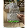 Lámpara de Cristal de Lujo Ligero Accesorios de Vidrio Piezas Colección Piezas de Vidrio con Forma de Copo de Nieve Accesorios de Iluminación para Sala de Estar Comedor Dormitorio