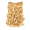 Fabricante de Cortina de Cabello para Peluca Venta al por Mayor Comercio Exterior Transfronterizo Ola Grande Fibra Química Hilo de Pesca Cortina de Cabello Rizado Extensión de Cabello Sin Costuras Pieza de Peluca