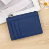 Portatarjetas Nuevo Punto Transfronterizo Estilo Japonés Billetera Pequeña Simple Ranura para Múltiples Tarjetas Bolsa para Identificación Bolsa para Monedas con Cremallera Bolsa de Almacenamiento