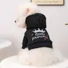 PETCIRCLE Roupas para Pets para Primavera e Outono, Cães Pequenos e Filhotes, Moletom com Capuz Bordado Fofo à Prova de Frio e Vento para Pets