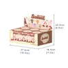 Serie de Felpa Auténtica San Xiaomao Casa de Repostería Caja Sorpresa Muñeco de Peluche de Dibujos Animados Decoración Creativa para el Hogar Venta al por Mayor