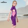 Fato de Banho Infantil Peça Única Personalizável 1-3mm Quente e à Prova de Frio Fato de Neoprene Infantil para Crianças Roupa de Mergulho Fato de Neoprene Resistente ao Desgaste
