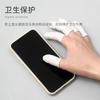 Guantes desechables de silicona para uñas, funda protectora antiestática, antideslizantes y gruesas, especiales para salón de uñas.