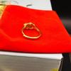 Anillo Pixiu de fábrica, joyería chapada en oro, anillo Pixiu de pareja con transferencia de la suerte, anillo Pixiu para mujer.