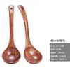Juego de Utensilios de Cocina de Cuchara y Espátula de Madera, Espátula para Cocinar, Utensilios de Cocina, Espátula para Ollas, Cuchara para Sopa, Cuchara de Madera Comercial, Espátula de Madera para Arroz
