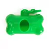 Dispensador de Sacos de Lixo para Pets Portátil para Passeio de Cachorro Coletor de Fezes Caixa de Lixo Dispensador de Sacos Coletor de Fezes em Formato de Osso