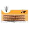 Fábrica de cílios postiços DINGSEN Cola para cabelo hot melt enxerto de camélia cabelo segmentado cílios cluster único