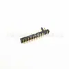 Soporte de batería chapado en oro de latón espaciado 2.5PH conector de batería de portátil asiento macho B02M-A-10P-R1 anticongelante