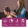 Jaysuing Gel para Estilizar Rastas Humectante Brillo Estilizante Cera para el Cabello Rastas Previene la Rotura del Cabello Reduce el Daño del Cabello